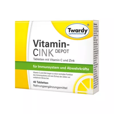 VITAMIN CINK Depot-tabletit, 40 kpl VITAMIN CINK Depot-tabletit, 40 kpl
