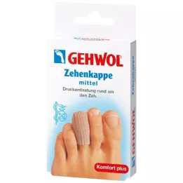 GEHWOL Polymeerigeelivarvassuoja, keskikokoinen, 1 kpl