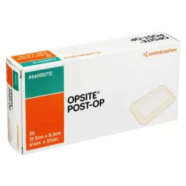 OPSITE Nasta-OP 8,5x15,5 cm sidos yksittäin steriili, 20X1 kpl