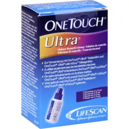 OneTouch Erittäin glukoosin säätöliuos, 2x4 ml