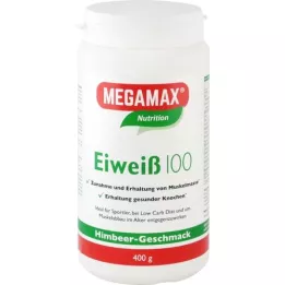 EIWEISS 100 vadelma juustokadun megamax -jauhetta, 400 g