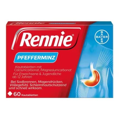 RENNIE Purutabletit, 60 kpl RENNIE Purutabletit, 60 kpl