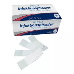 INJEKTIONSPFLASTER 2x6,5 cm Vlies White, 200 kpl