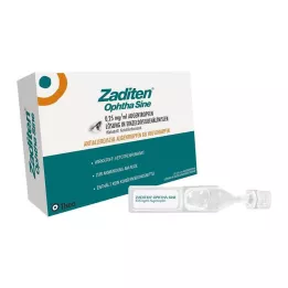 ZADITEN ophtha sine 0,25 mg/ml silmätipat kerta-annos, 20 kpl