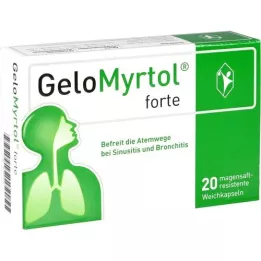 GELOMYRTOL Forte -mahalaukun resistentit pehmeät kapselit, 20 kpl