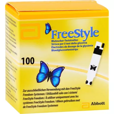 FREESTYLE Testiliuskat, 100 kpl
