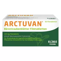 ARCTUVAN Bearberry kalvopäällysteiset tabletit, 60 kpl