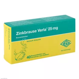ZINKBRAUSE Verla 25 mg poretabletit, 40 kpl