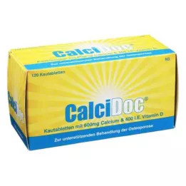 CALCIDOC Purutabletit, 120 kpl