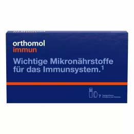 ORTHOMOL Immuunijuomapullot/taulukko.Kombipack.