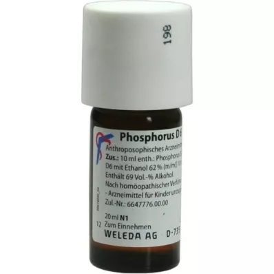 PHOSPHORUS d 6 laimennus, 20 ml