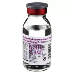 NATRIUMHYDROGENCARBONAT B.Braun 8,4 % lasia, 100 ml