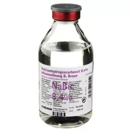 NATRIUMHYDROGENCARBONAT B.Braun 8,4 % lasia, 250 ml