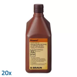 BRAUNOL limakalvon kärki, 20x100 ml