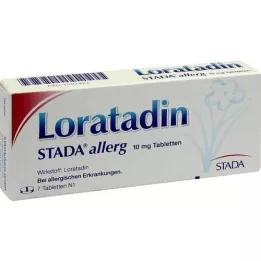 LORATADIN STADA 10 mg allergiset tabletit, 7 kpl