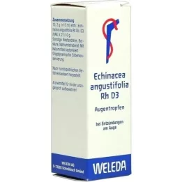 ECHINACEA ANGUSTIFOLIA RH D 3 silmätipat, 10 ml