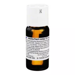 SOLUTIO FERRI comp.d 3 laimennus, 50 ml
