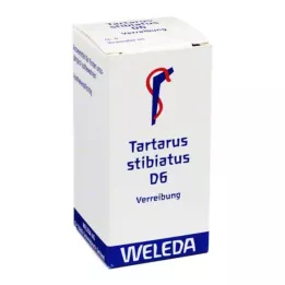TARTARUS STIBIATUS D 6 Triturointi, 20 g
