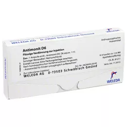 ANTIMONIT D 6 ampullia, 8 kpl