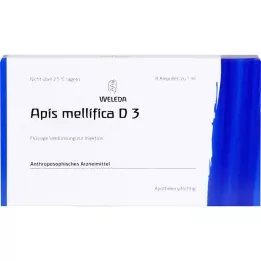 APIS MELLIFICA D 3 Ampules, 8 kpl
