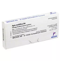 APIS MELLIFICA D 6 ampullia, 8 kpl