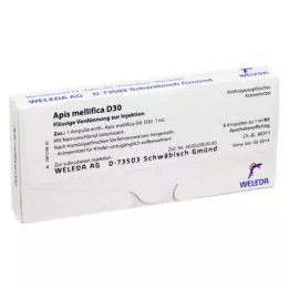 APIS MELLIFICA D 30 Ampules, 8 kpl