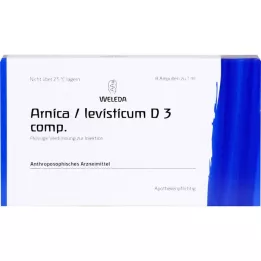 ARNICA/LEVISTICUM D 3 Comp.amkullen, 8 kpl