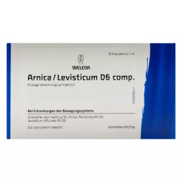ARNICA/LEVISTICUM D 6 kompl.ampullit, 8X1 ml