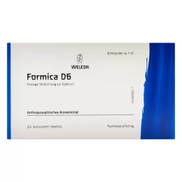FORMICA D 6 -ampullit, 8x1 ml
