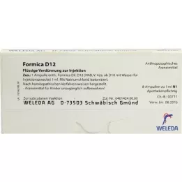 FORMICA D 12 Ampules, 8x1 ml