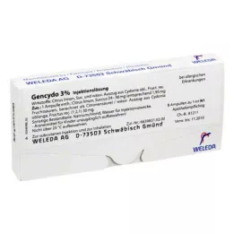 GENCYDO 3 % injektioliuos, 8 kpl