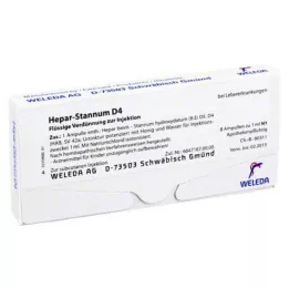 HEPAR STANNUM D 4 ampullia, 8 kpl