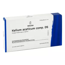 KALIUM ACETICUM COMP.D 6 -ampullit, 8x1 ml