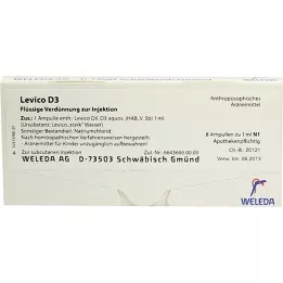 LEVICO D 3 Ampules, 8x1 ml