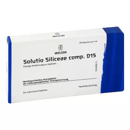 SOLUTIO SILICEAE Comp.d 15 Ampules, 8x1 ml