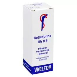 BELLADONNA PLANTA TOTA RH D 6 Laimennus, 20 ml