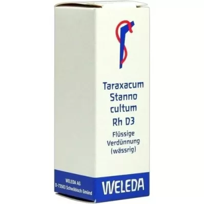 TARAXACUM STANNO Cultum RH D 3 Laimennus, 20 ml