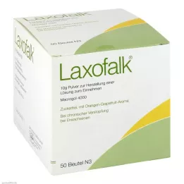 LAXOFALK 10 g jauhetta suun kautta käytettävän liuoksen valmistamiseksi, 50 kpl