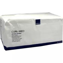 MULLKOMPRESSEN 10x20 cm ei-steriili 8-kerroksinen, 100 kpl