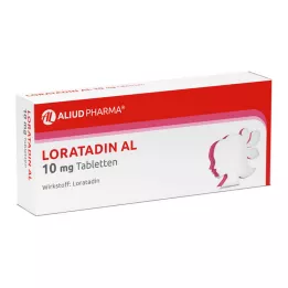 LORATADIN AL 10 mg tabletit, 50 kpl