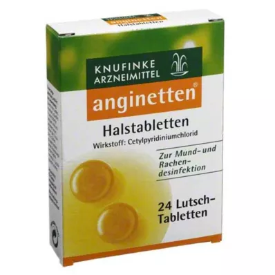 ANGINETTEN Kurkkutabletit, 24 kpl