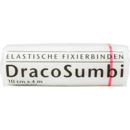 Dracosumbi-kiinnitysside 10 cm x 4 m valkoinen, 1 kpl