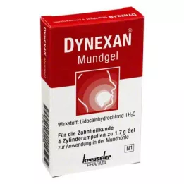 DYNEXAN Suugeelisylinteriampullit, 4x1,7 g