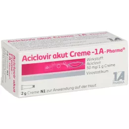 ACICLOVIR akuutti creme-1a-farma, 2 g