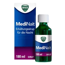 WICK MediNait kylmäsiirappi, 180 ml