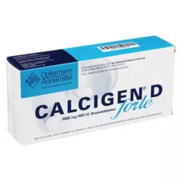 CALCIGEN D forte 1000 mg/880 I.E. poretabletit, 40 kpl