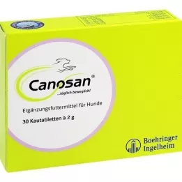 CANOSAN Chewing Tablet Vet., 30 kpl