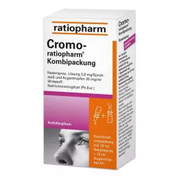 CROMO-RATIOPHARM Yhdistelmäpaketti, 1 s