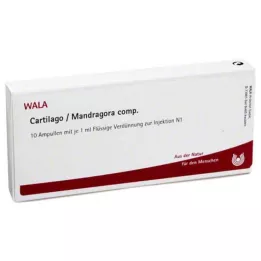 CARTILAGO/Mandragora komp.ampullit, 10X1 ml