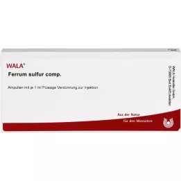 FERRUM SULFUR yhdistelmä, 10 x 1 ml